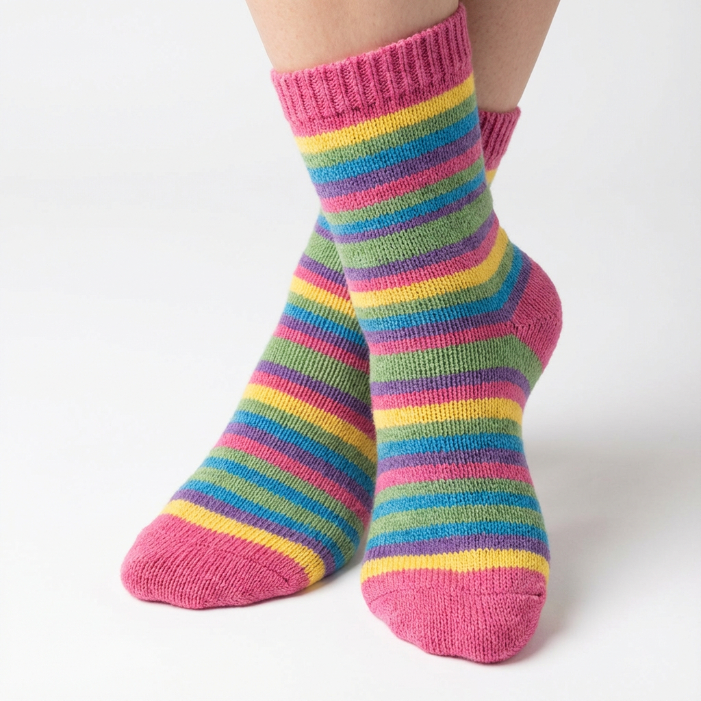 ゴールドプレーンソックス